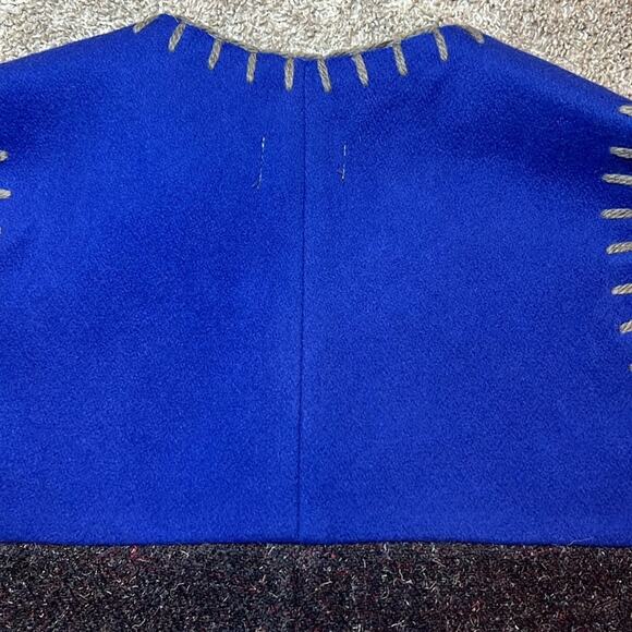 Baabaazuzu Upcycled Vintage Wool Vest Women's Small Medium Cozy Warm Hippy Boho - Picture 11 of 15